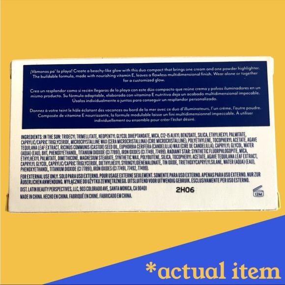 🍂 NIB Tresluce Beauty Playa Dreams Duo Highlighter 🍂 - Picture 6 of 10